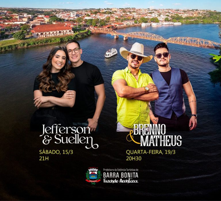 Estância Turística de Barra Bonita completa 142 anos Estância Turística de Barra Bonita completa 142 anos