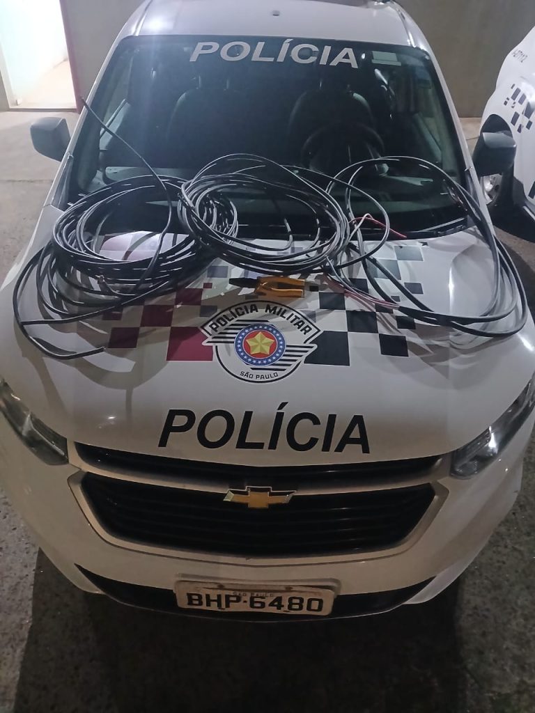 Combate ao furto de fios em Jaú demonstra eficácia com prisão de suspeitos