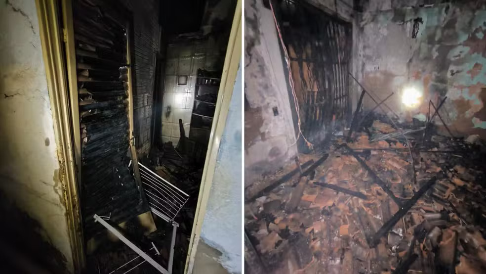 minimercado e consumido por incendio em jau e policia investiga o caso 1