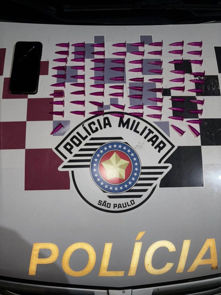 Prisão por tráfico de drogas no bairro Cidade Alta em Jaú