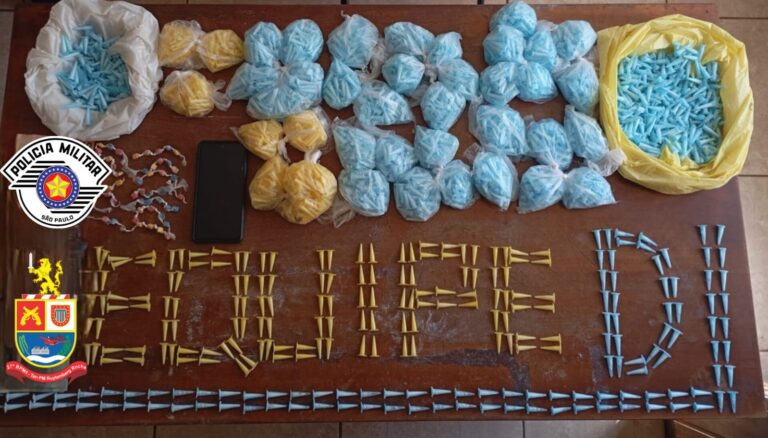 Polícia Militar prende procurado da justiça e apreende grande quantidade de drogas em Bariri
